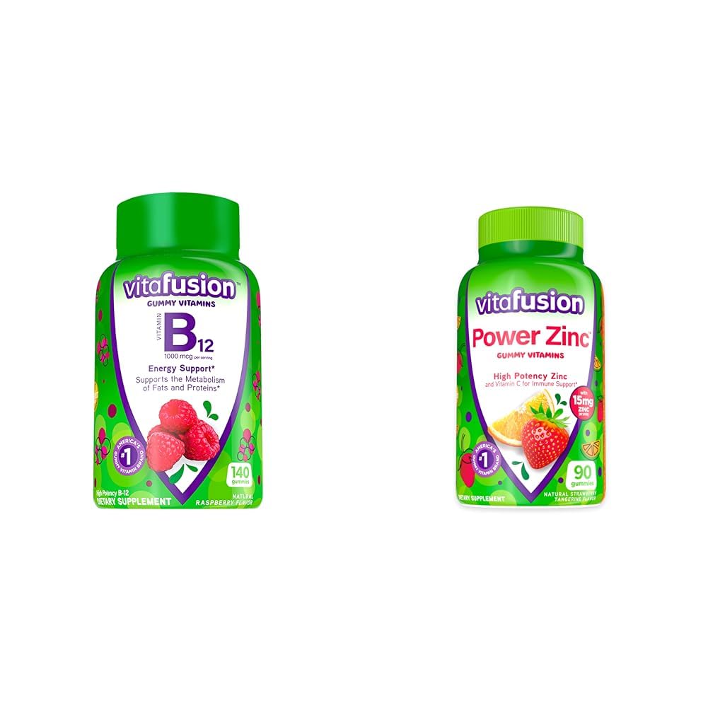 Vitafusion Vitamin B12 and Zinc Gummies, 230 Count