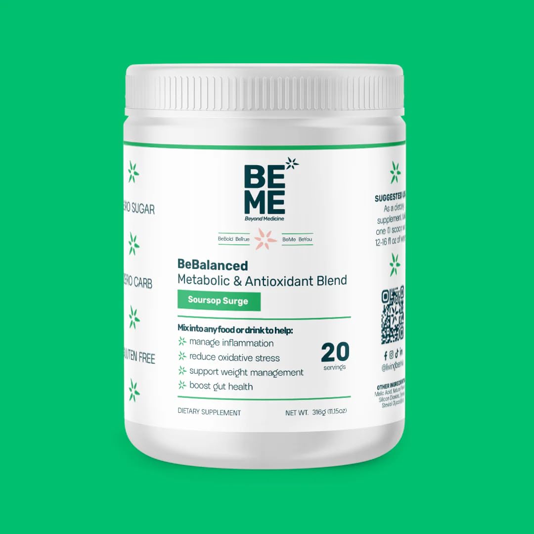 Beyond Medicine BeBalanced Soursop Shake Blend Powder 11.15 Ounce