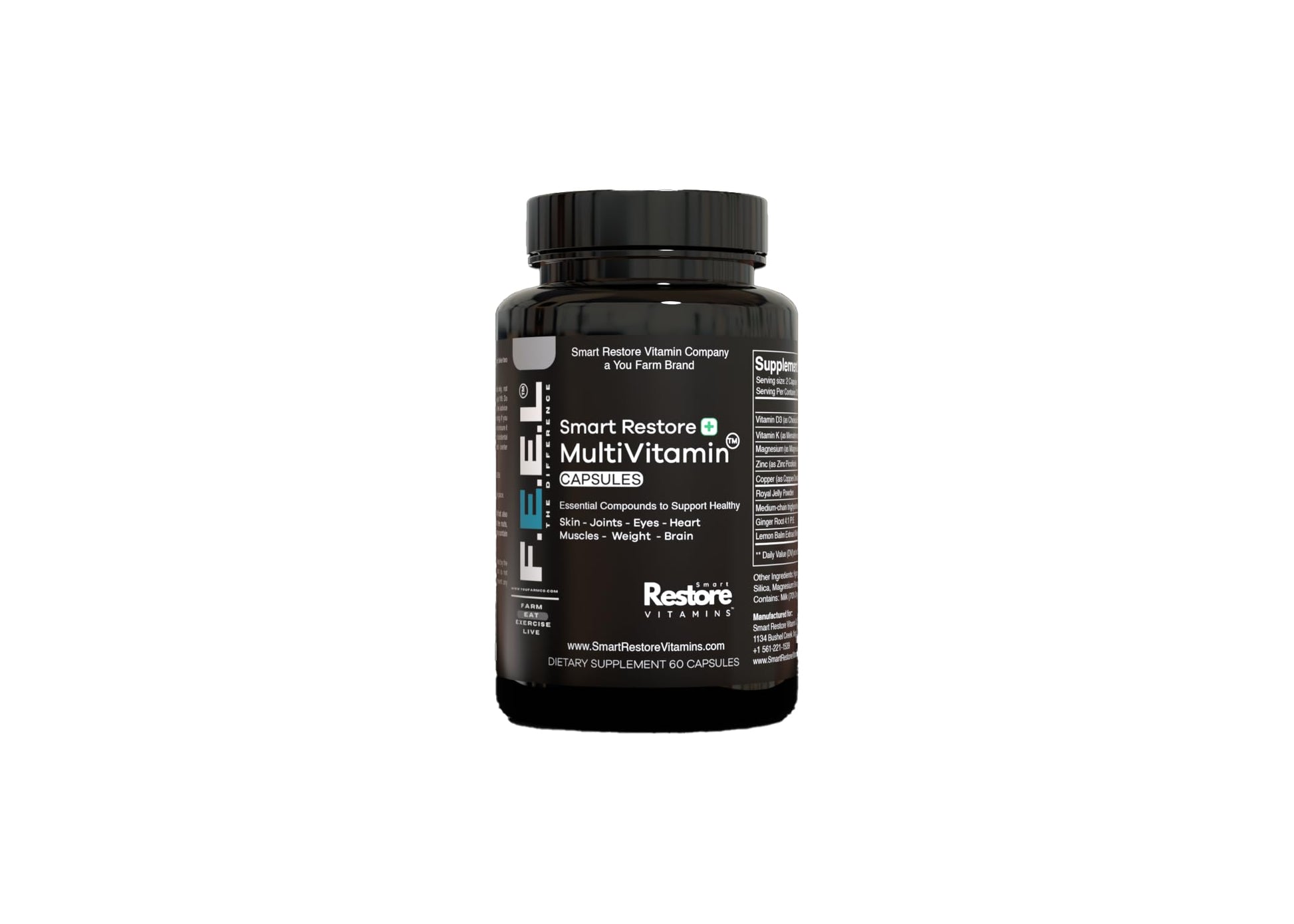 Smart Restore Vitamins Multivitamin Capsule, 60 Capsules