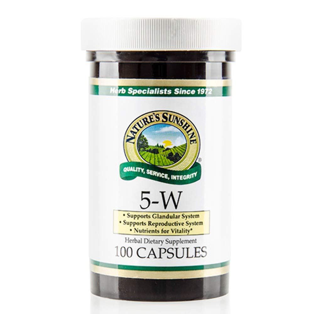Nature's Sunshine 5-W 100 Capsules