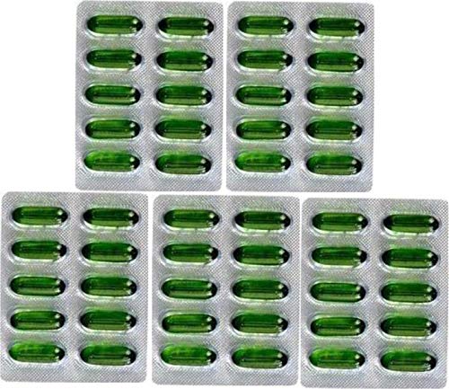 Evion Vitamin E Capsule 400mg, 10 Count (Pack of 5)