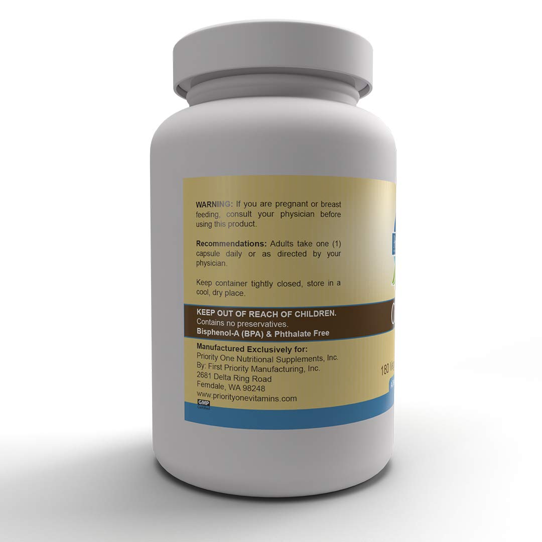 Priority One Chlorella 180 Capsules