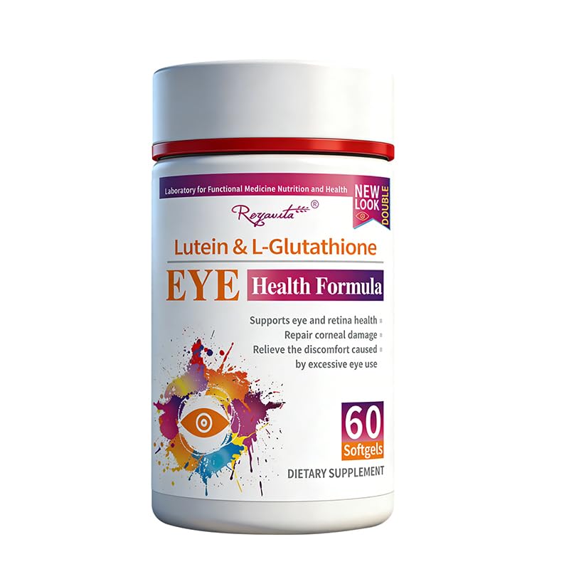 RoyaVita Lutein & L-Glutathione Softgel, 60 Softgels
