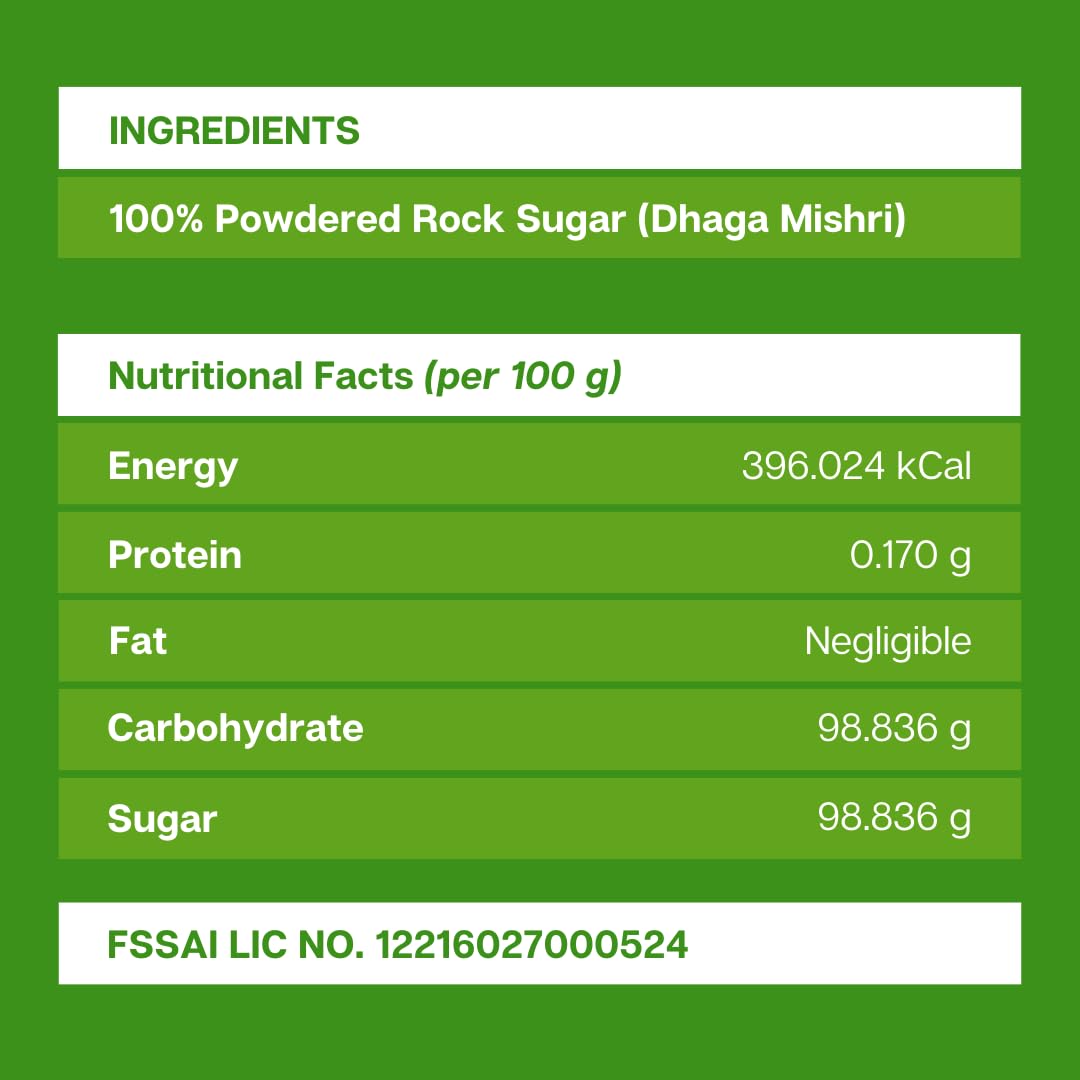 Pro Organic Life Mishri Powder 26.46 Ounces