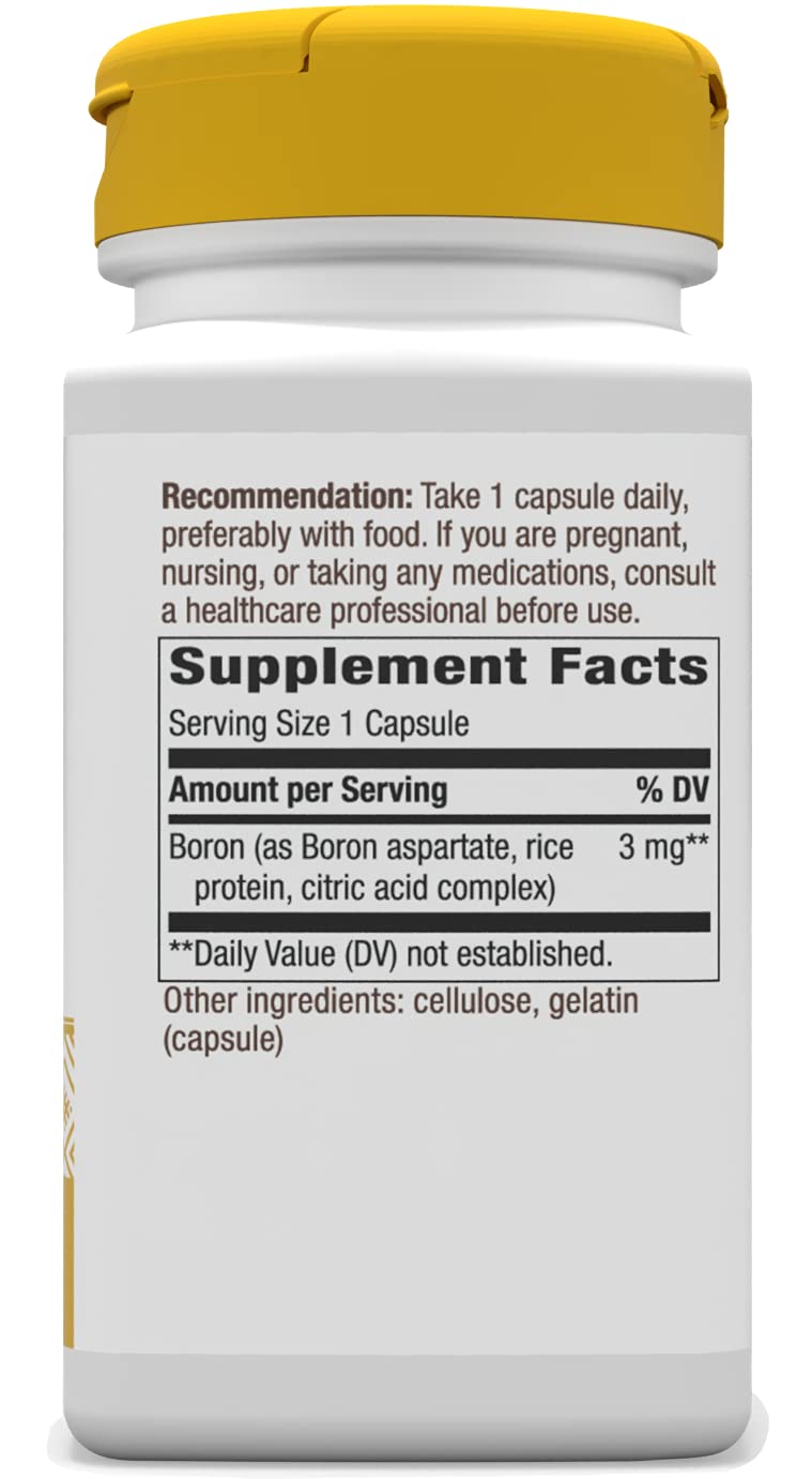 Nature's Way Boron Complex 200 Capsules