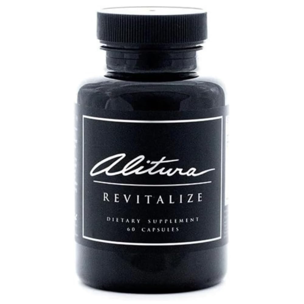 Alitura Revitalize Ashwagandha and Turmeric Supplement Capsules 60