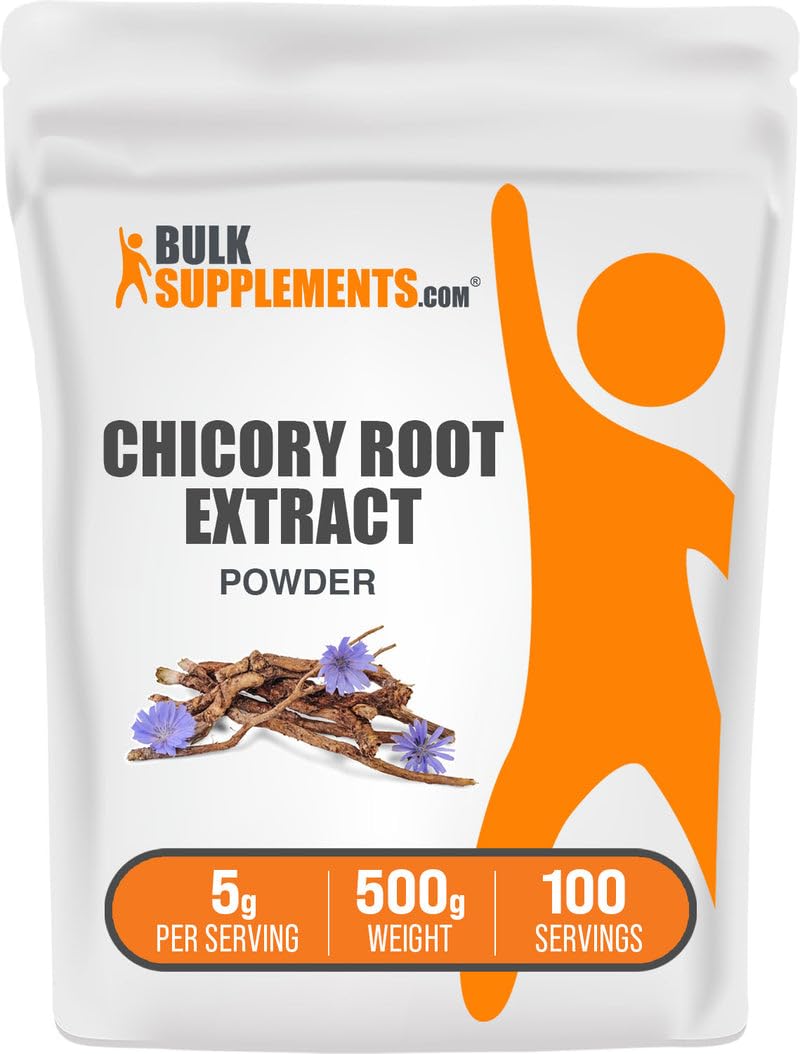 BulkSupplements Chicory Root Extract Powder, 17.6 oz