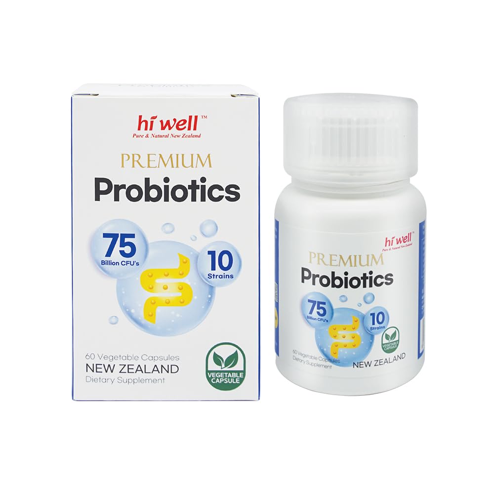 Hi Well Premium Probiotics 180 Capsules