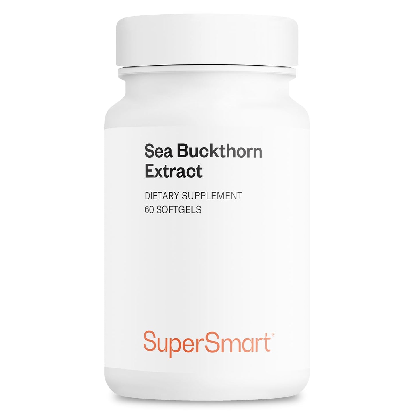 Supersmart Sea Buckthorn Extract 500 mg Softgels 60