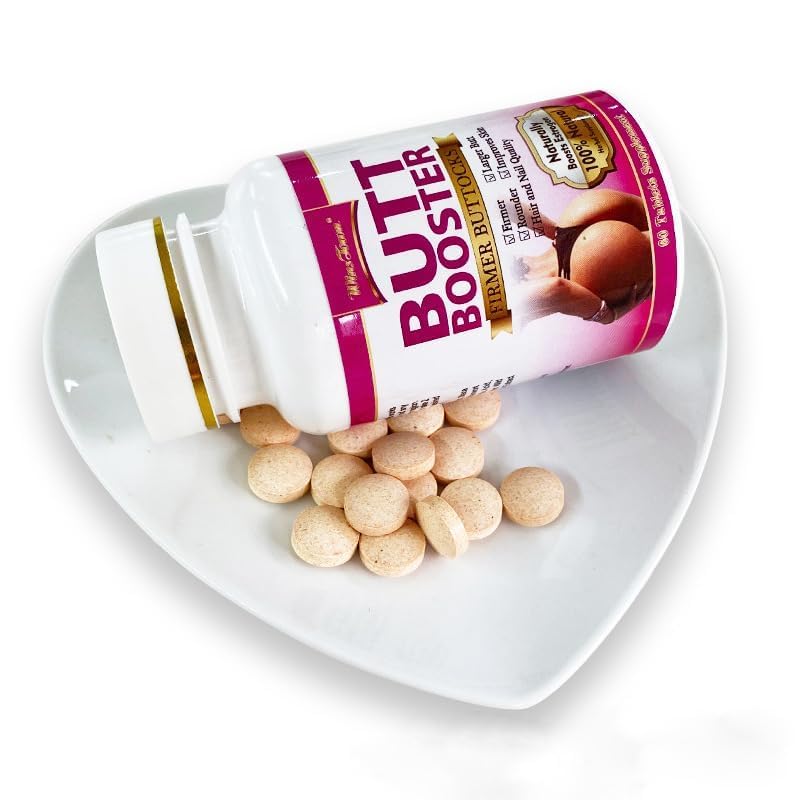 HUIMAMDO Butt Enhancement Pills, 60 Tablets