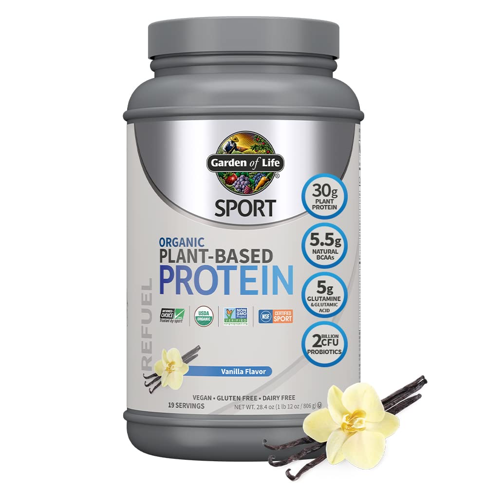 Garden of Life Organic Vegan Protein Powder - Unflavored, 1 Count