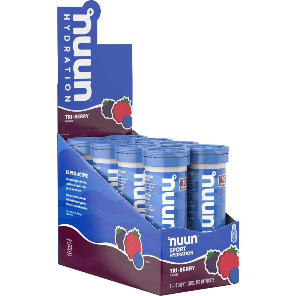 Nuun Active Hydration Tablets Tri Berry 8 Tablets