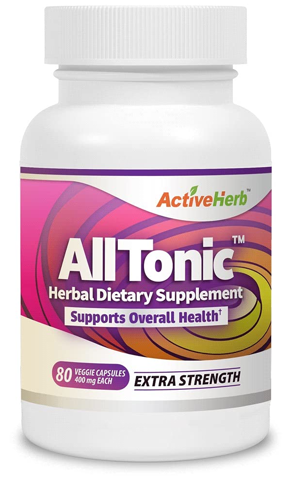 ActiveHerb Extra Strength All Tonic 80 Capsules