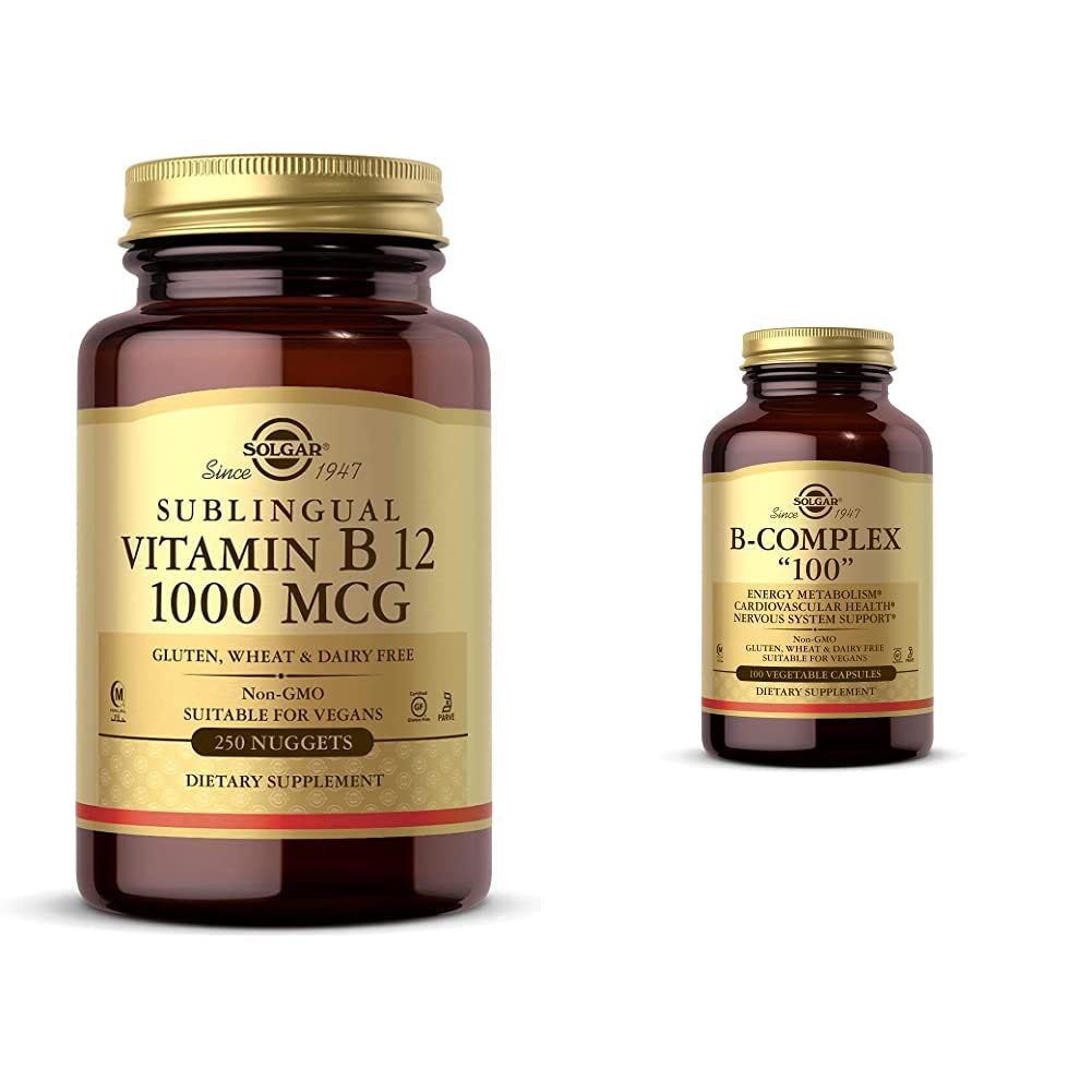 Solgar Vitamin B12 1000 mcg Capsule, 250 Capsules