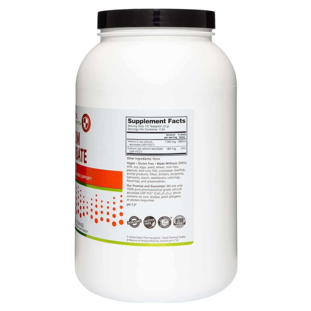 NutriBiotic Calcium Ascorbate Vitamin C Powder 80