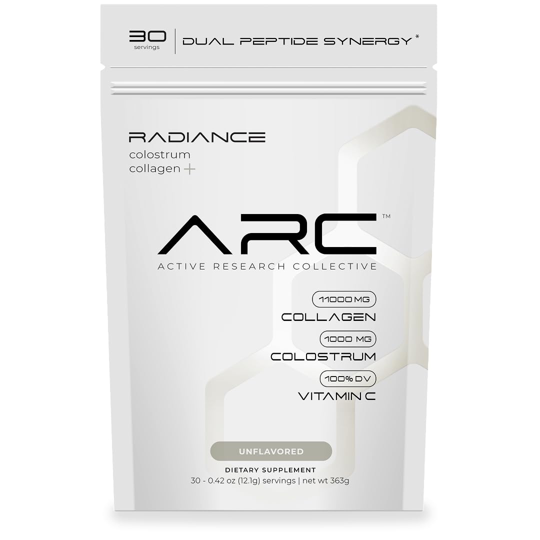 Active Research Collective ARC Radiance Collagen & Colostrum Powder, 1 Ounce