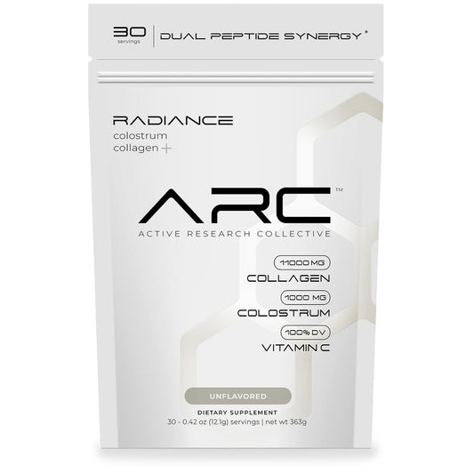 Active Research Collective ARC Radiance Collagen & Colostrum Powder, 1 Ounce