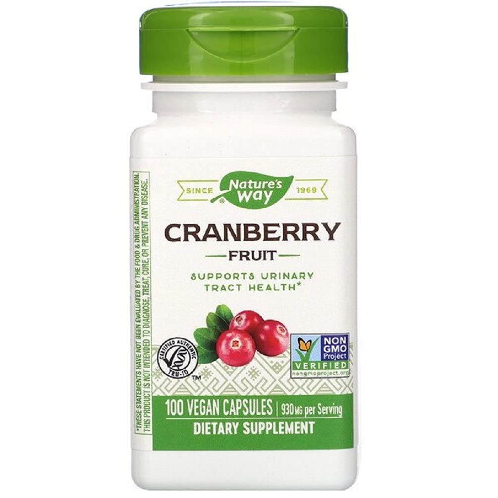Nature's Way Cranberry Fruit Capsules 2 Count