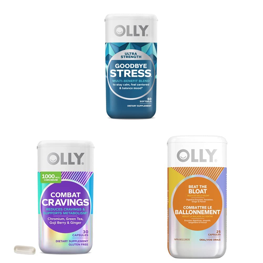 OLLY Ultra Strength Goodbye Stress Softgels 60 Count