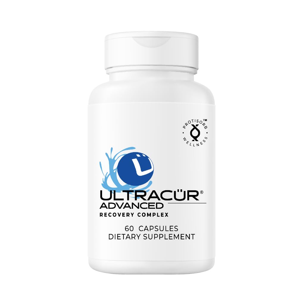 UltraCur Advanced Joint Support Supplement with High Absorption Curcumin - Extra Strength Protisorb Liquid Protein Scaffold - Supports Mobility & Flexibility with Devils Claw & Boswellia, 60 Capsules