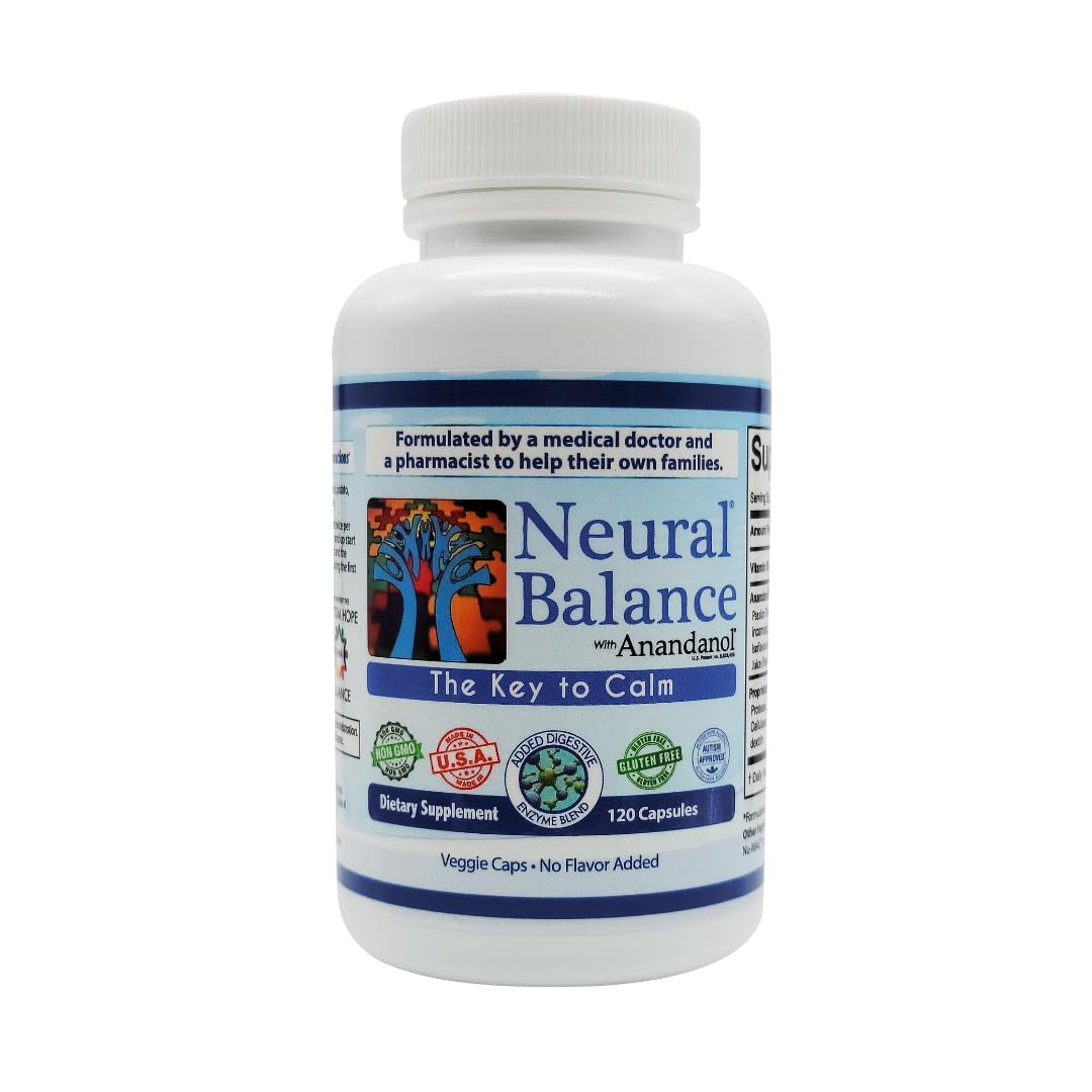 NEURAL BALANCE Anandanol with Proprietary Digestive Enzyme Blend Capsule, 1 Count