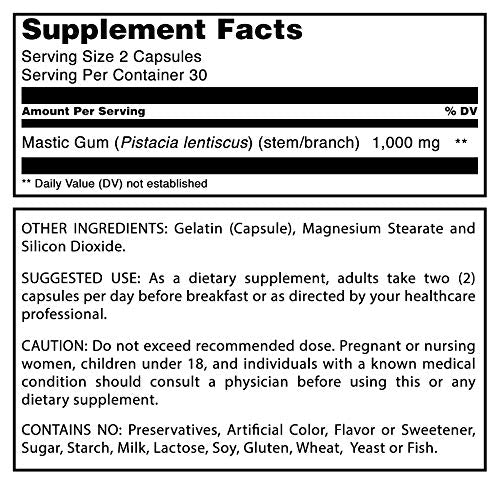 Amazing Nutrition Mastic Gum 1000 Mg Capsules 1 Capsule