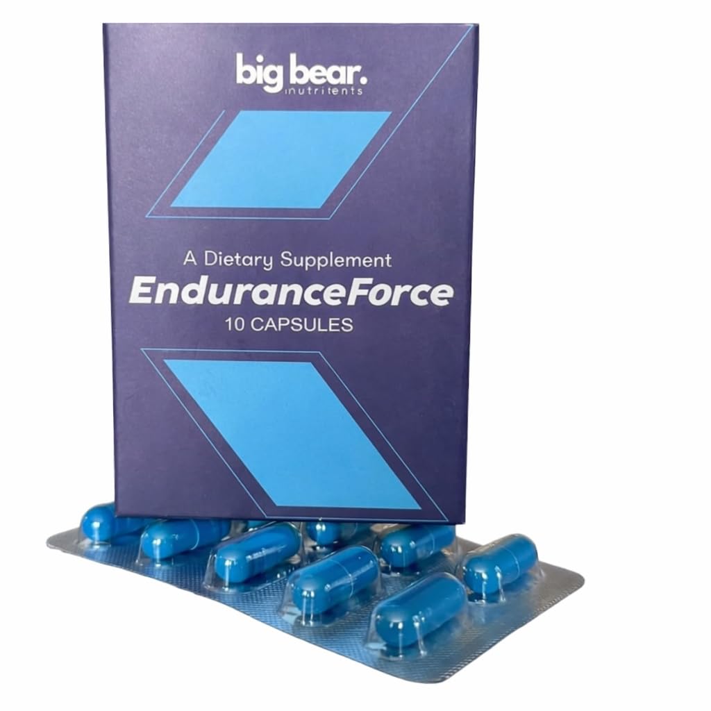 Big Bear. Nutrients Physical Support Testosterone Booster Capsules, 10