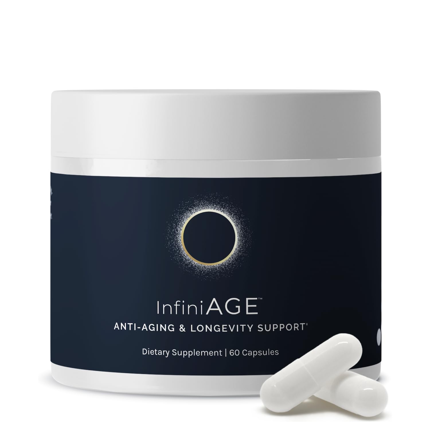 InfiniWell InfiniAge Longevity Supplements Capsules, 60 Count