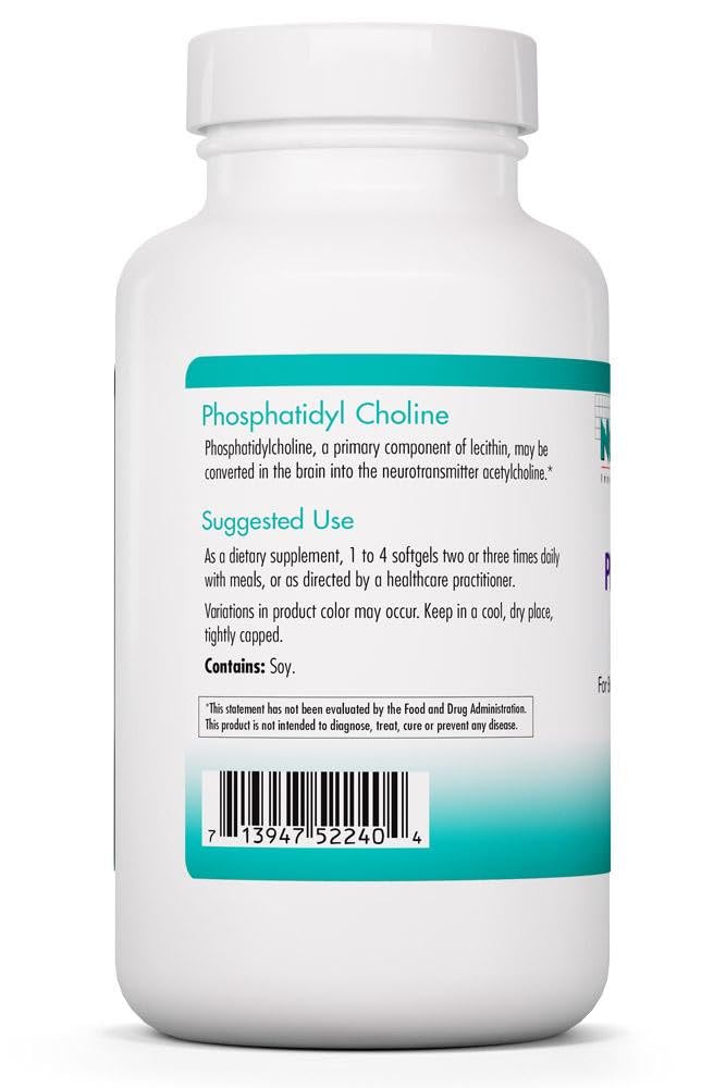 Allergy Research Group Phosphatidyl Choline 385 mg Softgel Capsules 100 Count