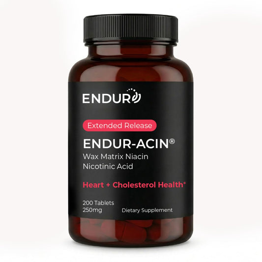 Endurance Products Endur-Acin Niacin B3 ER 250 mg Tablet, 200 Count