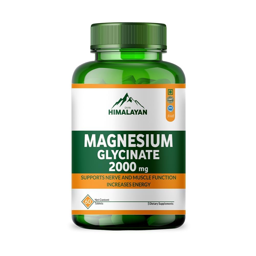 Divya Himalayan Magnesium Glycinate Tablet 60 Tablets
