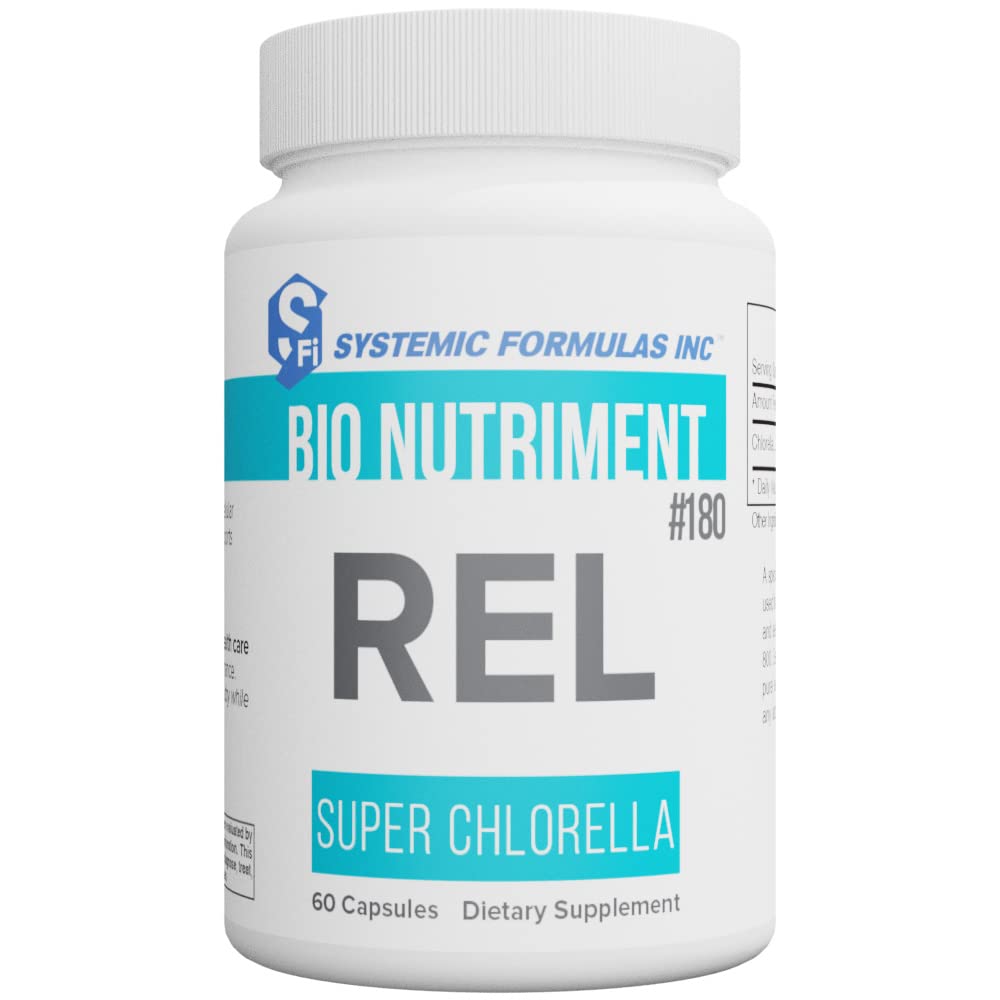 Systemic Formulas REL-Chlorella Capsule 60 Count