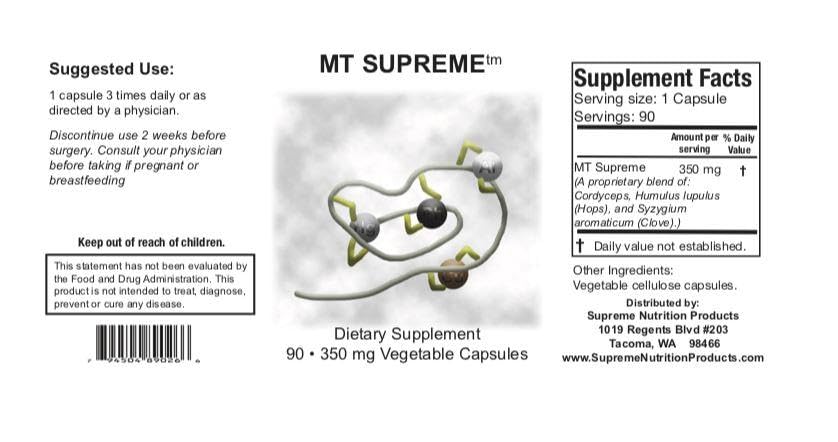 Supreme Nutrition Products MT Supreme Capsules 90
