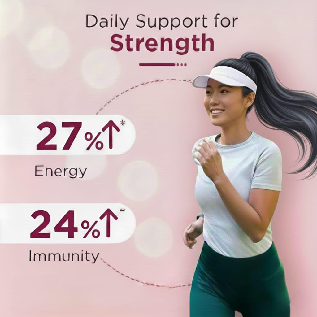 Generic Women Multivitamin with Biotin, Vitamin C & 21 Nutrients for Overall Health, Radiance, Strong Bones & Immunity, 50 Tablets