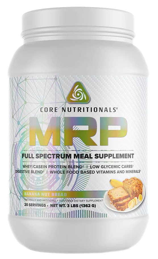 Core Nutritionals MRP Full Spectrum Meal Replacement Protein Powder, 48 Servings