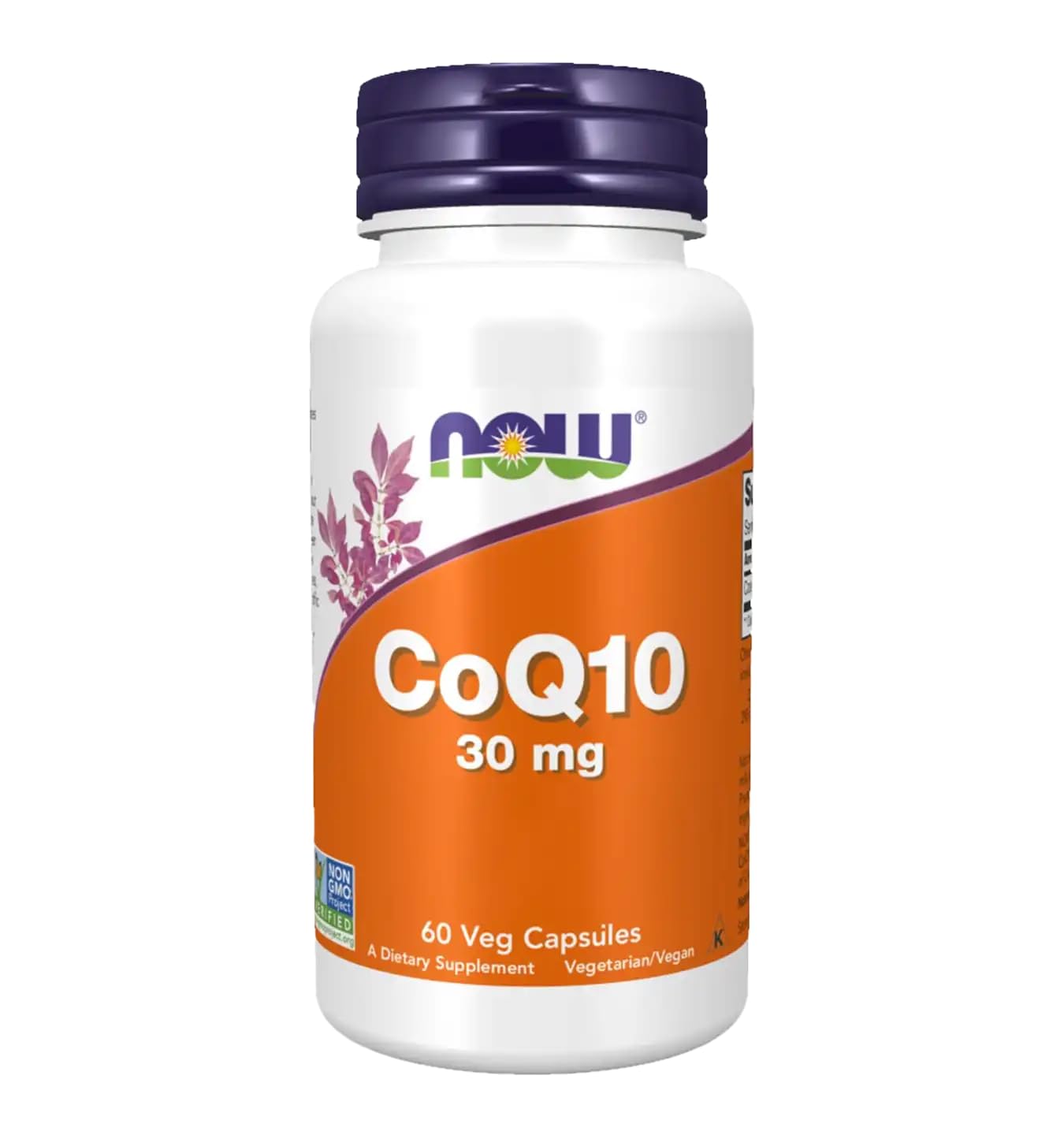NOW Foods CoQ10 30mg Capsule, 60 Count