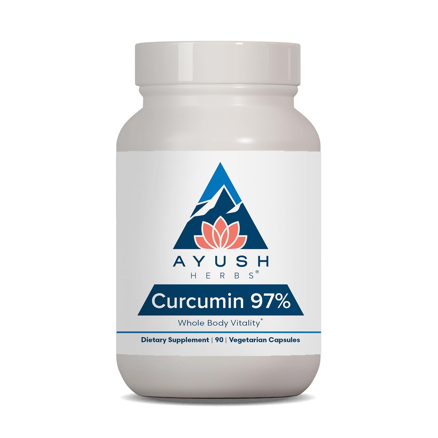 Ayush Herbs Curcumin 97% Curcumin Supplements Capsules 90 Count