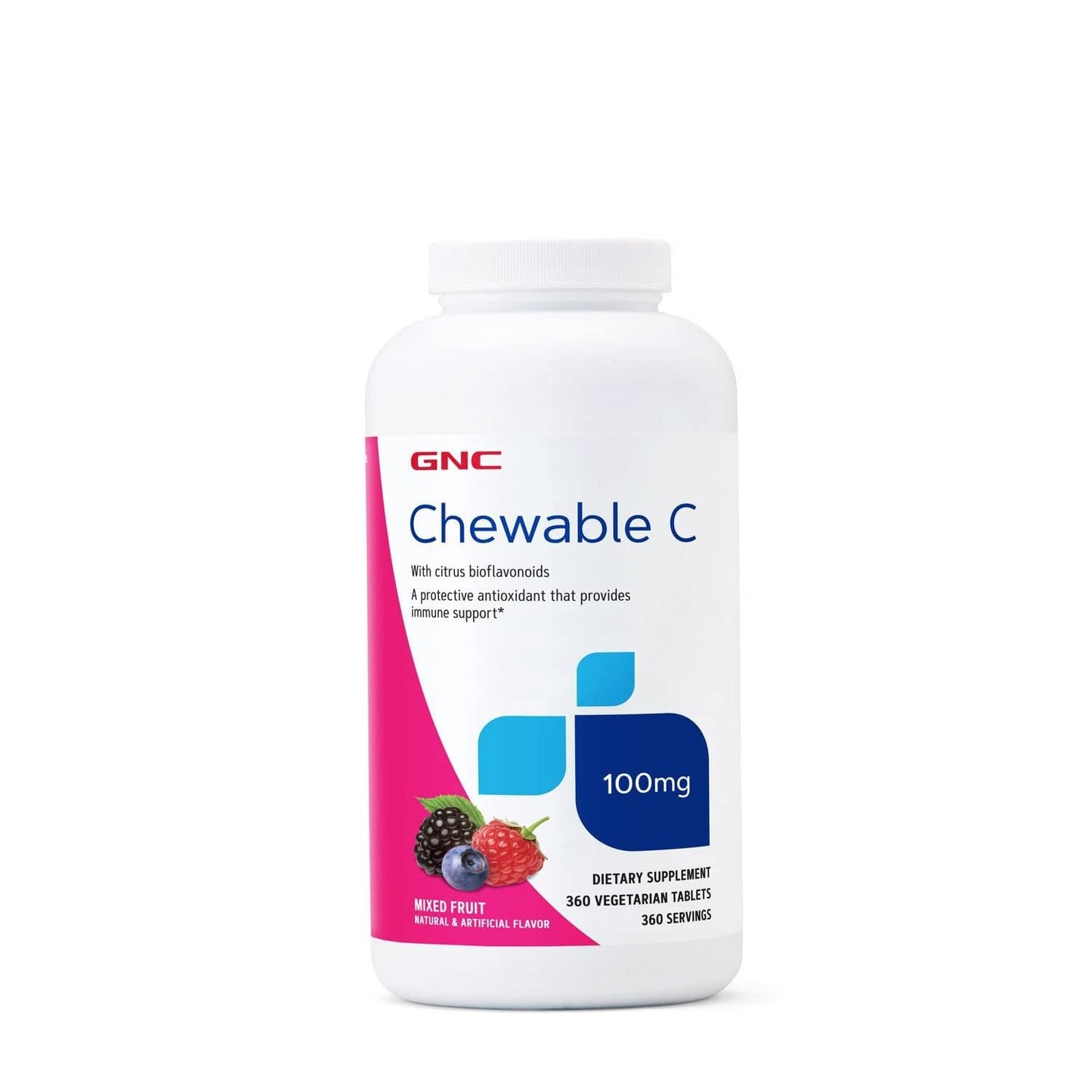 GNC Vitamin C 100mg Tablet, 360 Tablets