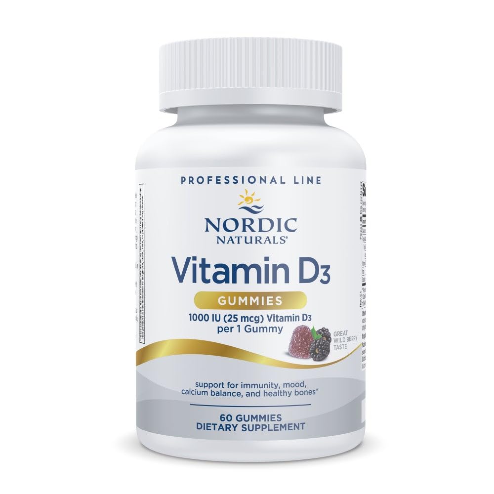 Nordic Naturals Pro Vitamin D3 Gummies 60 Gummies