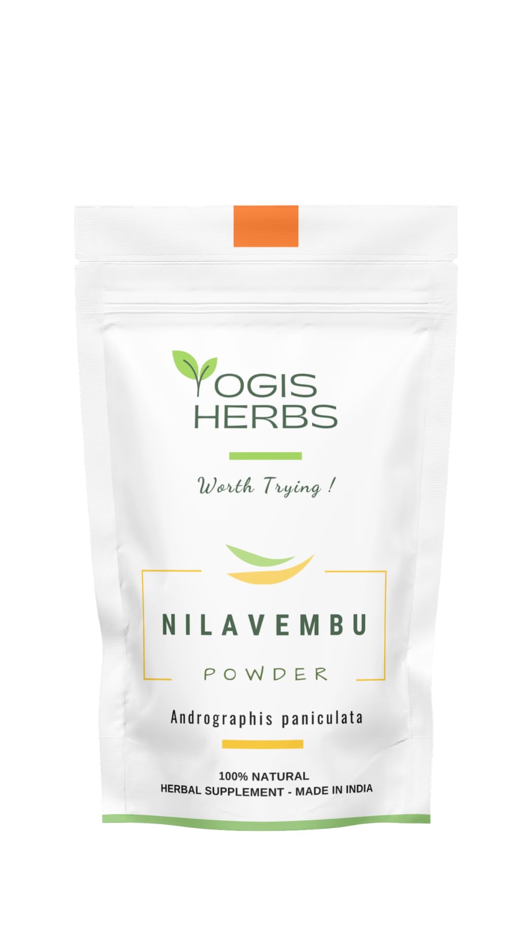 YOGIS HERBS Nilavembu Powder 8 Ounces
