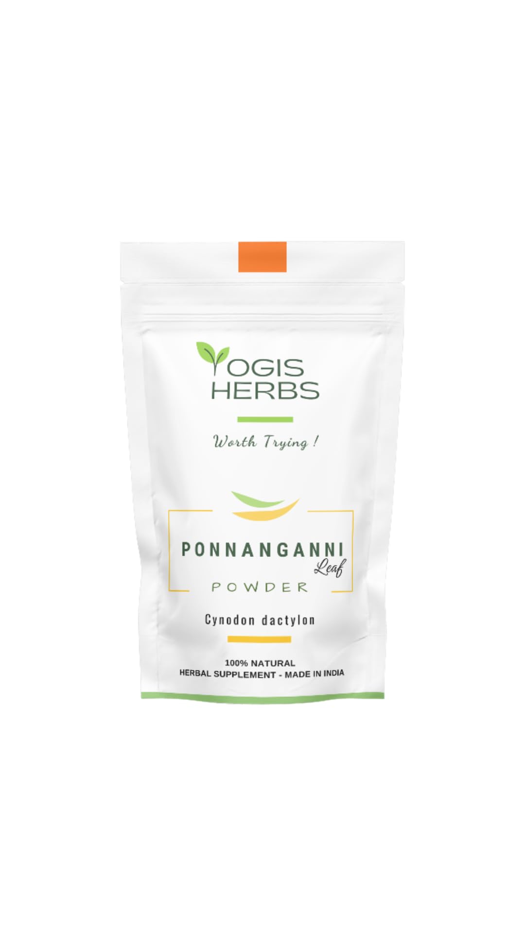YOGIS HERBS Ponnanganni Leaf Powder (Sessile joyweed) 16 oz