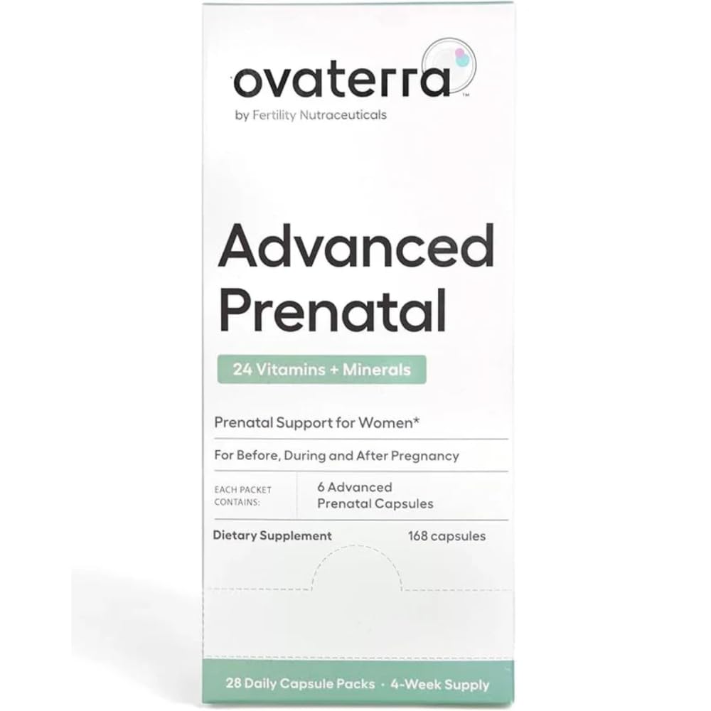 Ovaterra Advanced Prenatal Vitamins for Women 28 Capsules