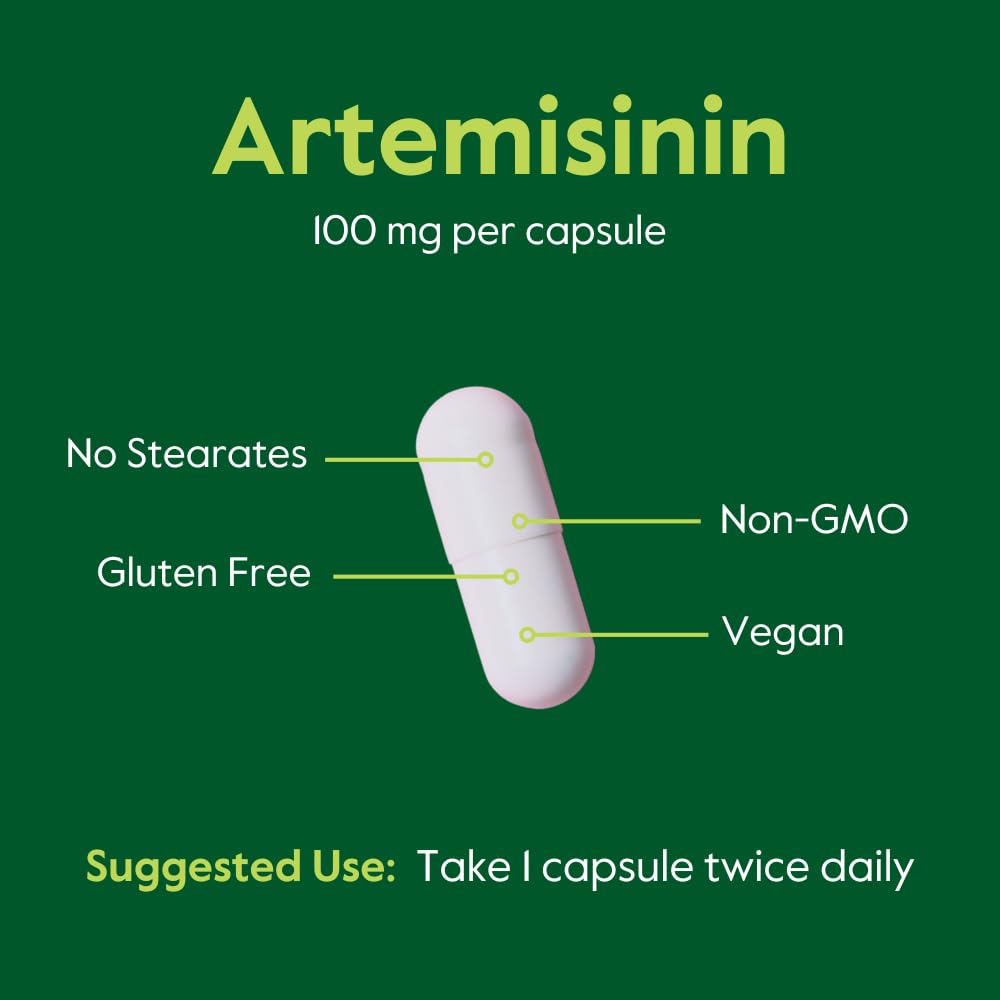 BESTVITE Artemisinin 100mg Capsules, 240 Capsules
