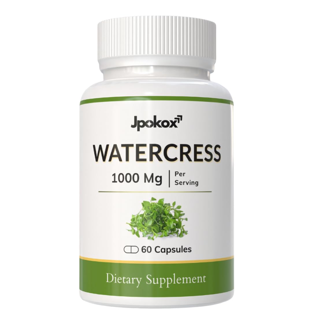 Jpokox Watercress 1000mg Capsules 60 Count