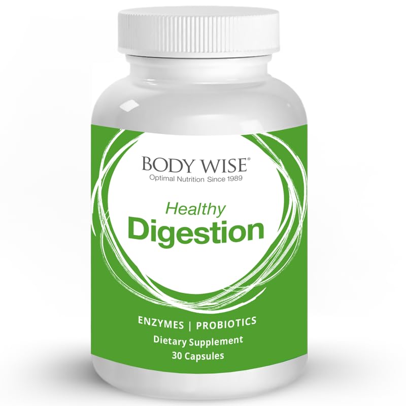 Be Bodywise Healthy Digestion Probiotics + Enzymes Capsule, 1 Count
