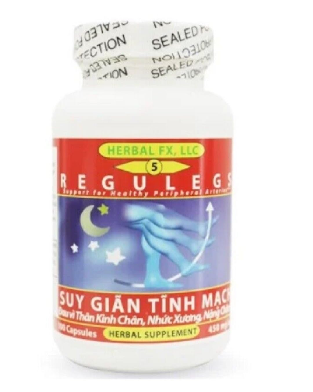 Unknown Toan Chan ReguLegs Dau Nhuc Chan 100 Capsules