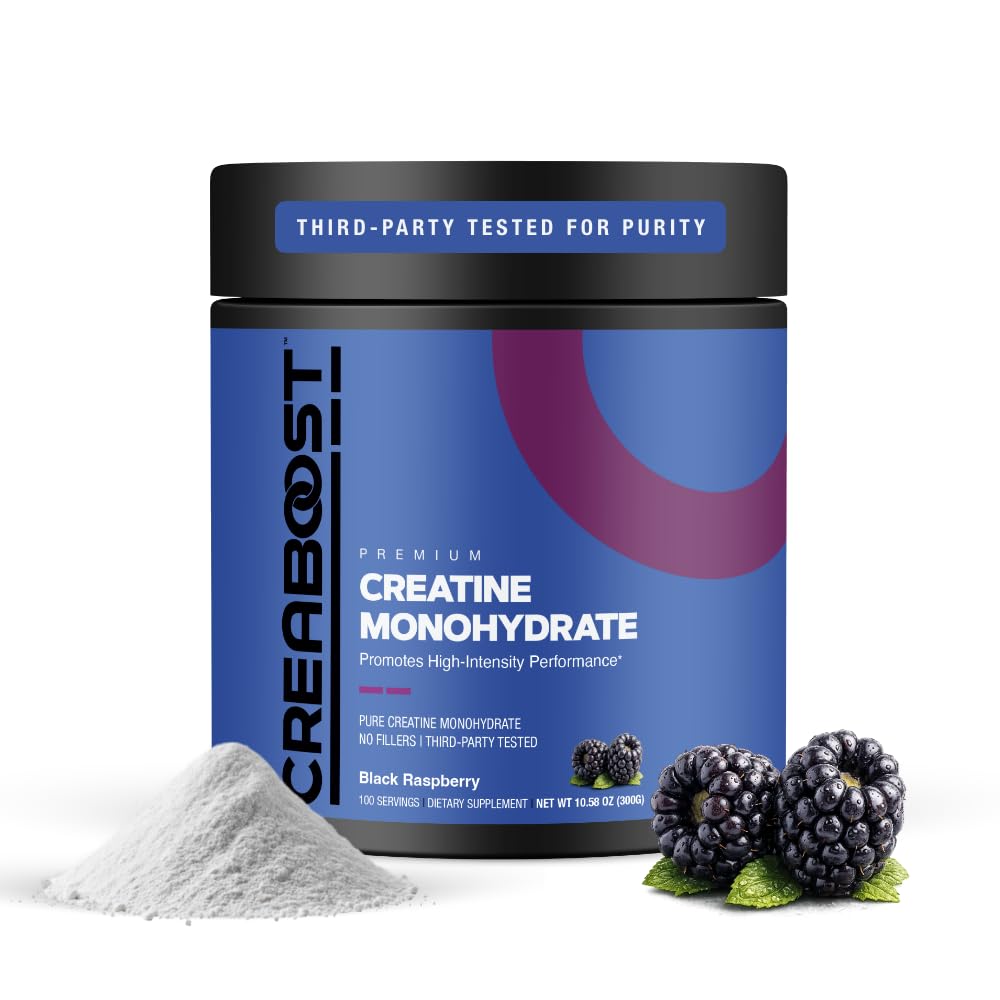 CreaBOOST Creatine Monohydrate Powder 10.58 Ounce