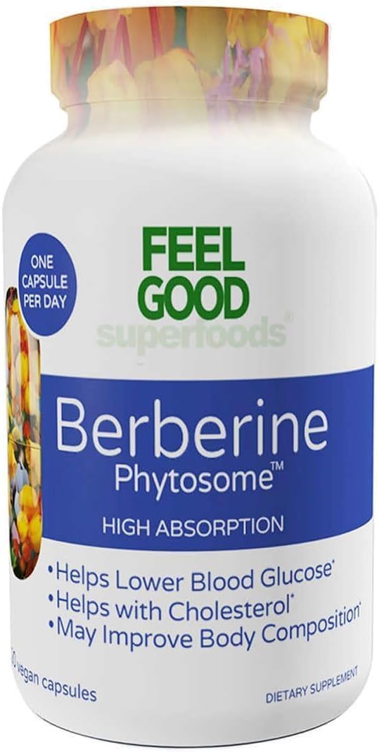 Berberine Phytosome Capsules, 120