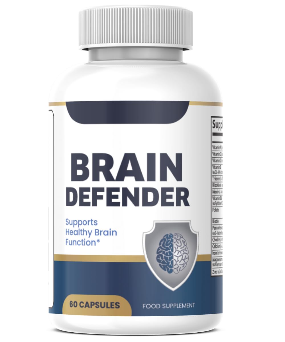 SuppNature Brain Defender Capsules, 60 Count