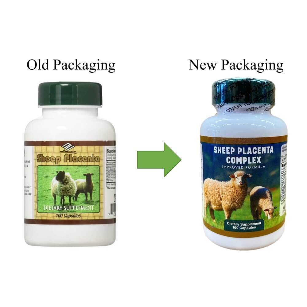 Nu-Health Sheep Placenta Complex Capsules 400 Capsules